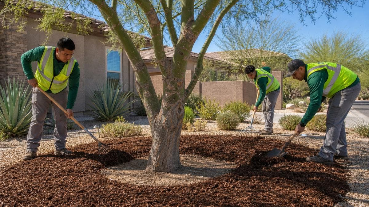 How to Mulch Trees the Right Way in Las Vegas